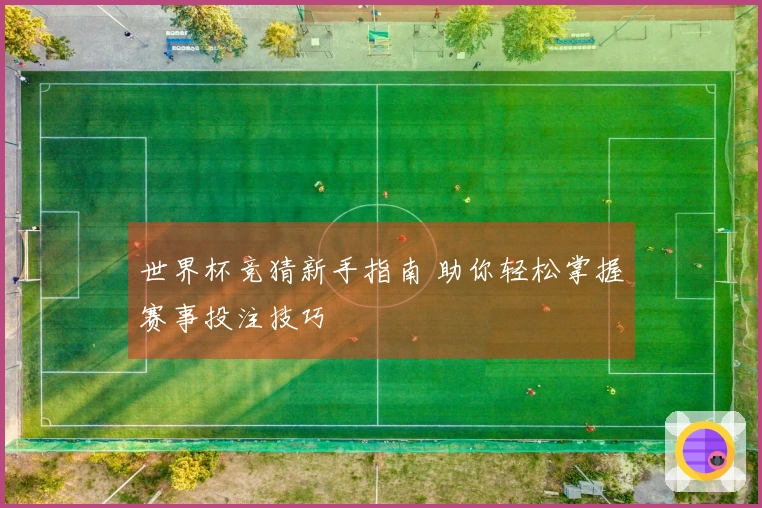 世界杯竞猜新手指南 助你轻松掌握赛事投注技巧