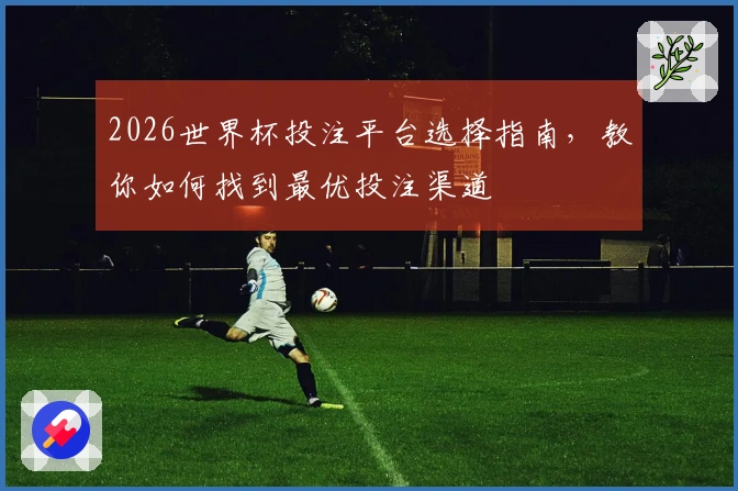 2026世界杯投注平台选择指南，教你如何找到最优投注渠道
