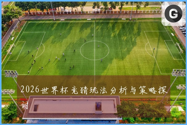 2026世界杯竞猜玩法分析与策略探讨
